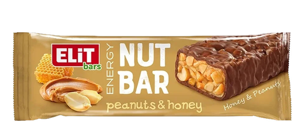 ELiT NUT BAR with peanuts and honey